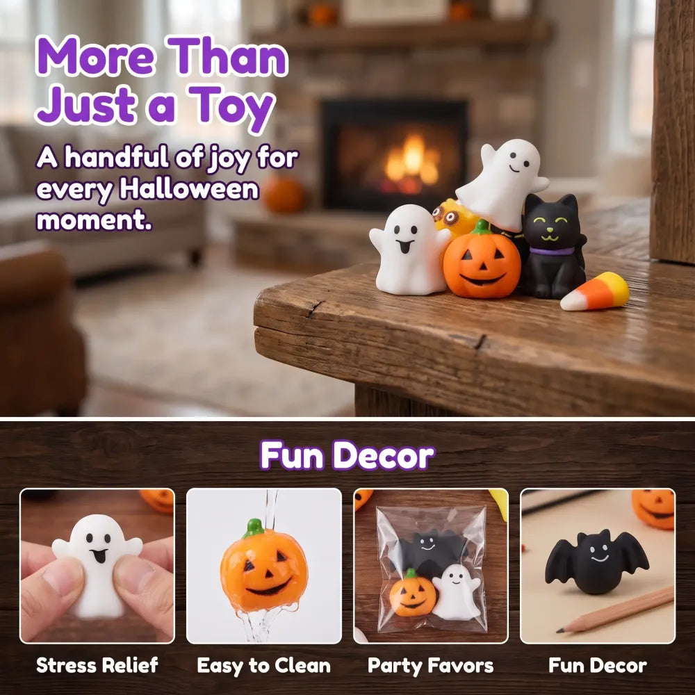 🔥HOT SALE🔥Halloween Squishies Stress Relief Toy Set