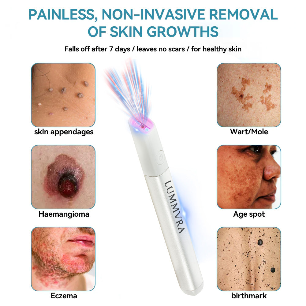 ✨ Lummvra™ All-in-One CO₂ Laser Eraser Pen | Removes Moles, Warts, Skin Flaws & Pigmentation