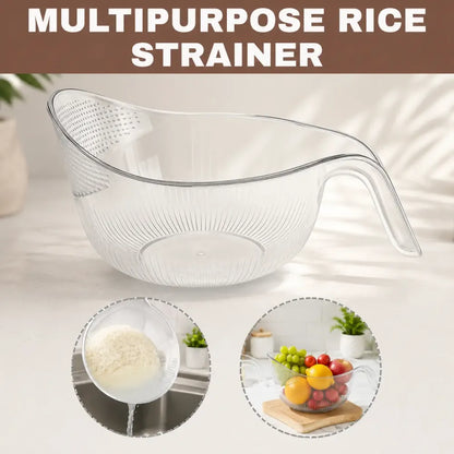 🔥hot-sale🔥Multifunctional Rice Strainer with Handle