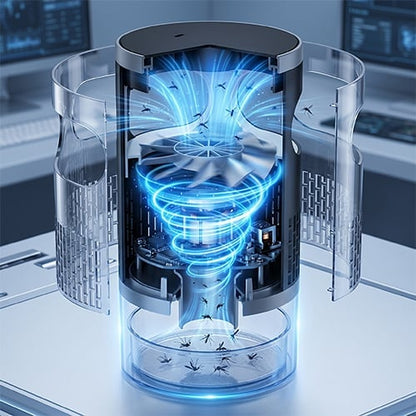 Ultra-Quiet Bionic UV Suction Mosquito Trap