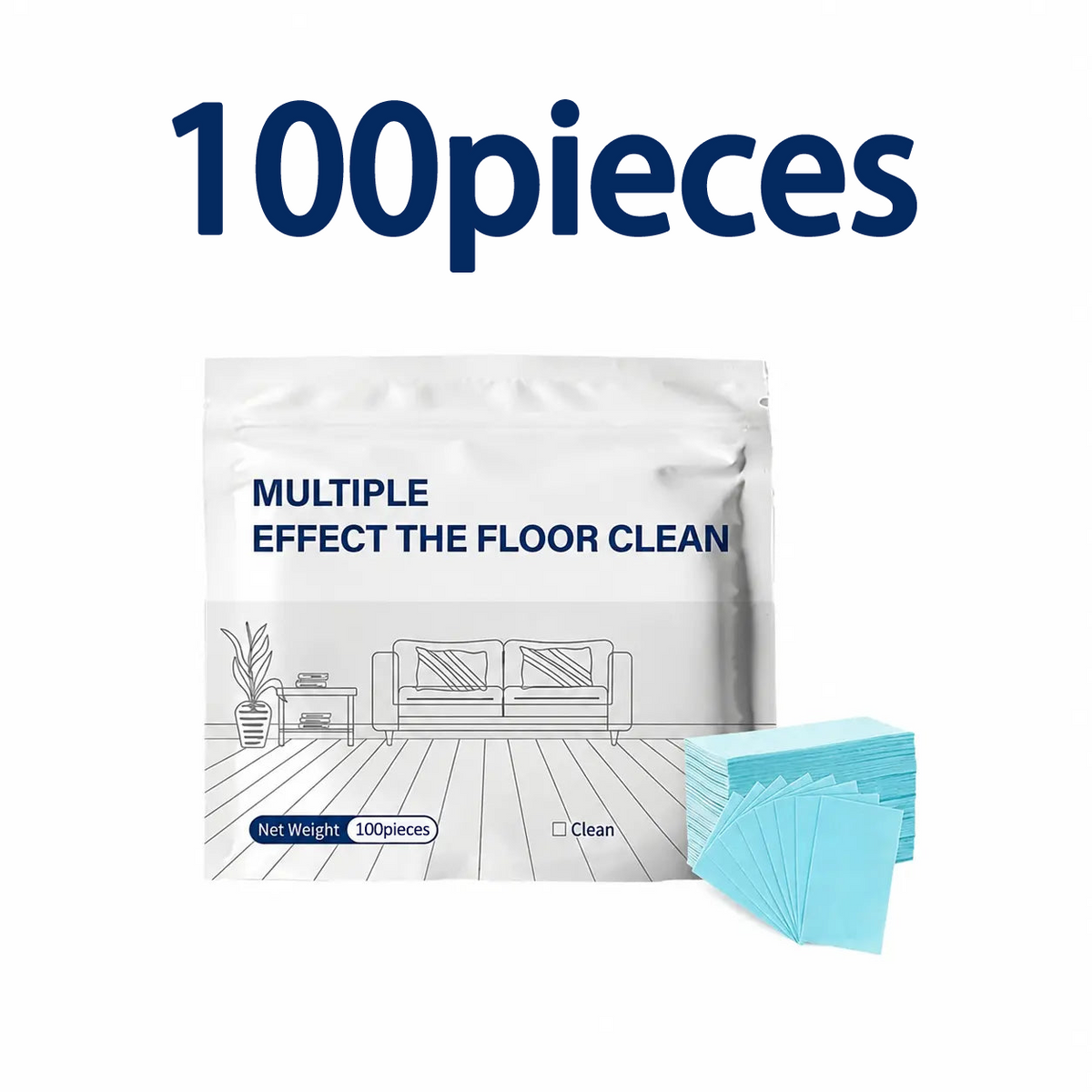 🔥Multi-Surface Floor Cleaning Tablets – Concentrated Cleaner for Hardwood, Tile, Laminate & More