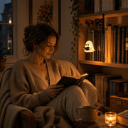 Bookshelf Lantern Light