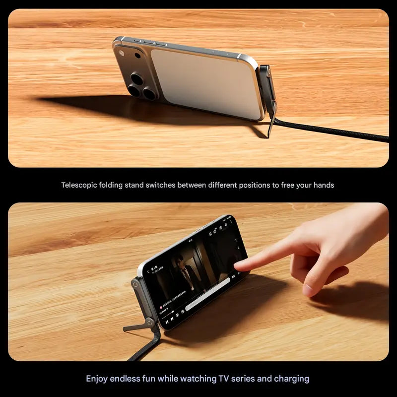 2-in-1 Invisible Holder Charger Cable|240w super Fast Charging Cord-sell