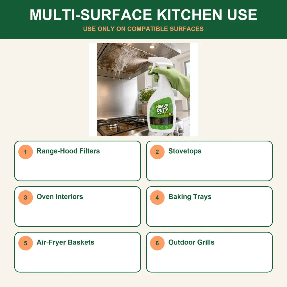 🔥HOT SALE🔥Heavy Duty Kitchen Degreaser Spray