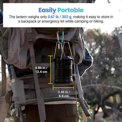 🔥HOT SALE🔥 Collapsible Portable LED Camping Lantern Lightweight
