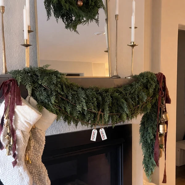 🔥hot-sale🔥6FT Artificial Cedar Christmas Garland