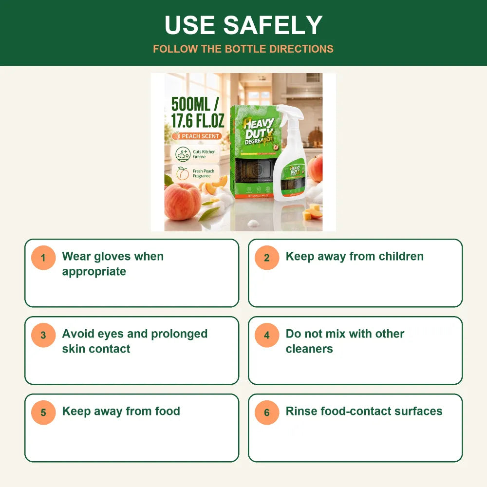 🔥HOT SALE🔥Heavy Duty Kitchen Degreaser Spray