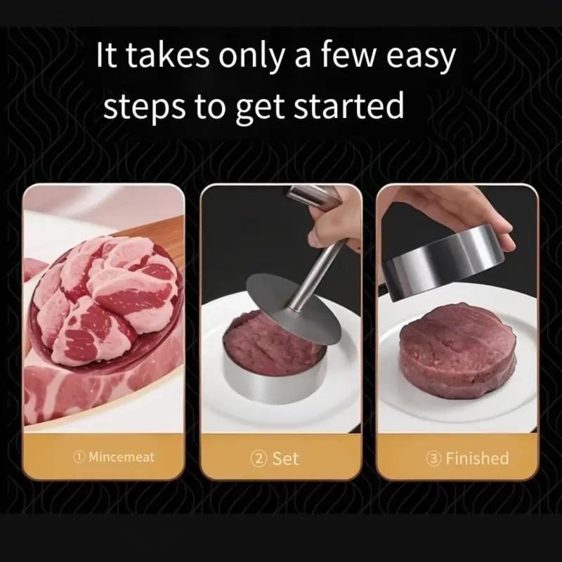 🔥hot-sale🔥Stainless Steel Burger Press
