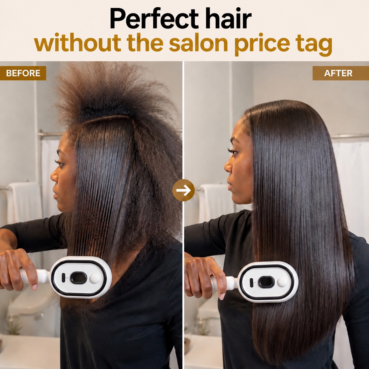 🪮Anti-Knot & Anti-Frizz Brush