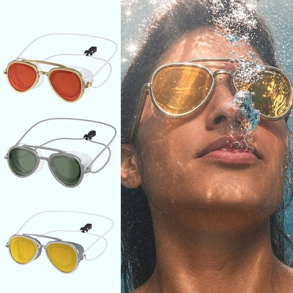 🔥Summer Pool Essentials!😎✨ SummerVibe Reflective Swim Goggles