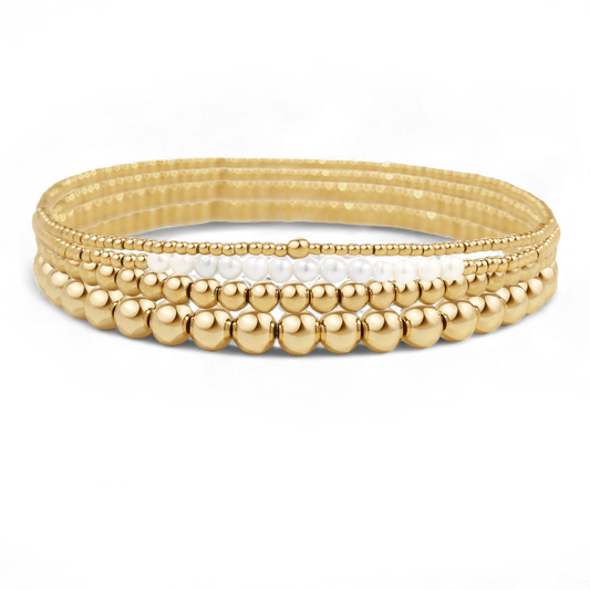 2026 Everyday Pearl Bracelet Stacking Set.Sale