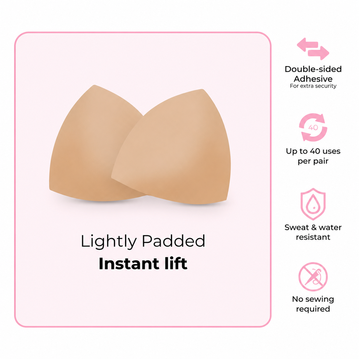 🔥 LIMITED-TIME LAUNCH: 50% OFF — LUMMVRA Invisible Lift Inserts for Low-Cut Tops