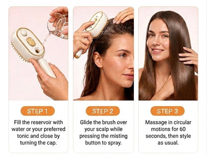 🪮Anti-Knot & Anti-Frizz Brush