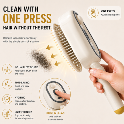🪮Anti-Knot & Anti-Frizz Brush