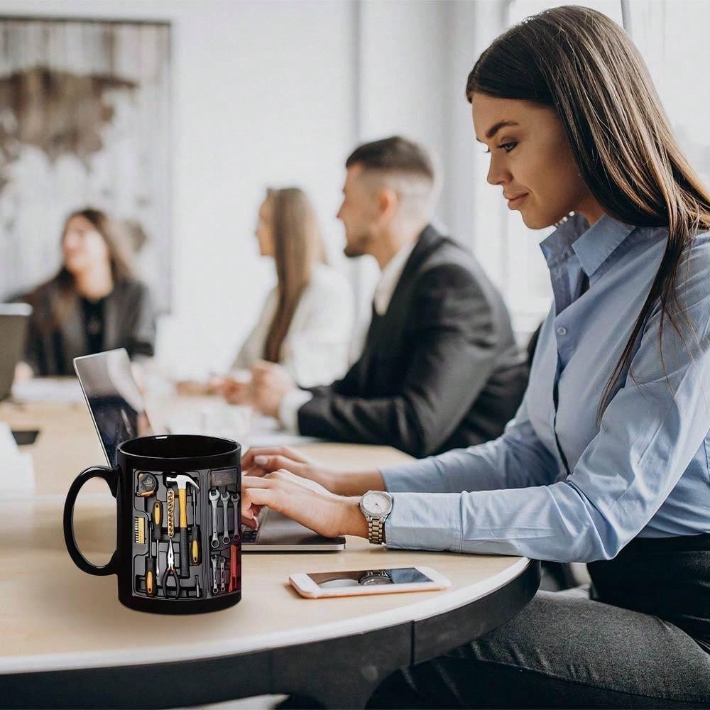 🔧 Mechanic Toolbox Mug – Craftsman-Style Tool Kit Coffee Cup ☕