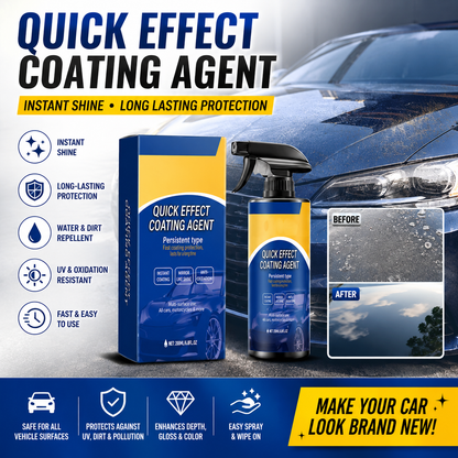 Summer Sale Ends Tonight Make Your Car Look Freshly Detailed — Without Expensive Waxing-Car Coating Spray – 7-in-1 Ceramic Shield | UV Protection & Hydrophobic Layer | 90-Day Money-Back Guarantee