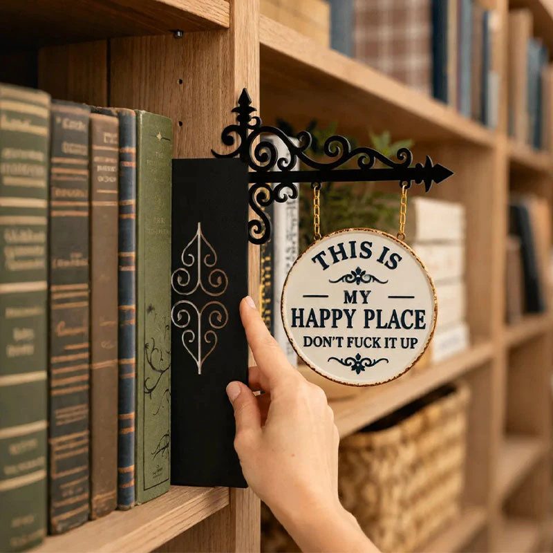 Slides Neatly Between Books