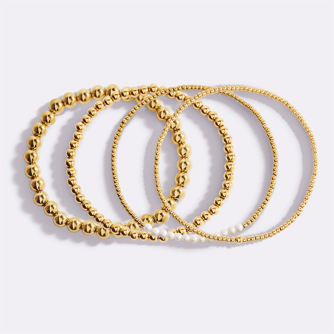 2026 Everyday Pearl Bracelet Stacking Set.Sale